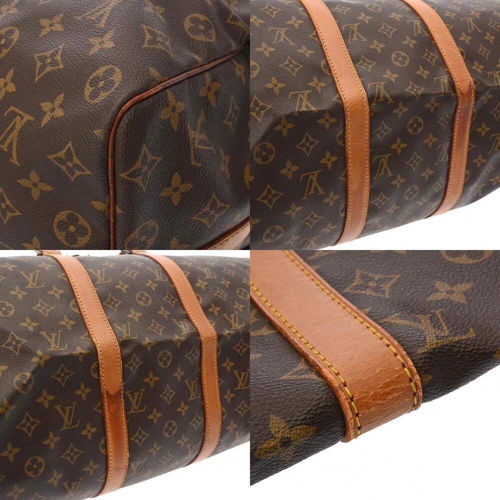 Louis Vuitton Monogram Keepall Bandouliere Brown Canvas Boston Bag - Picture 9 of 11